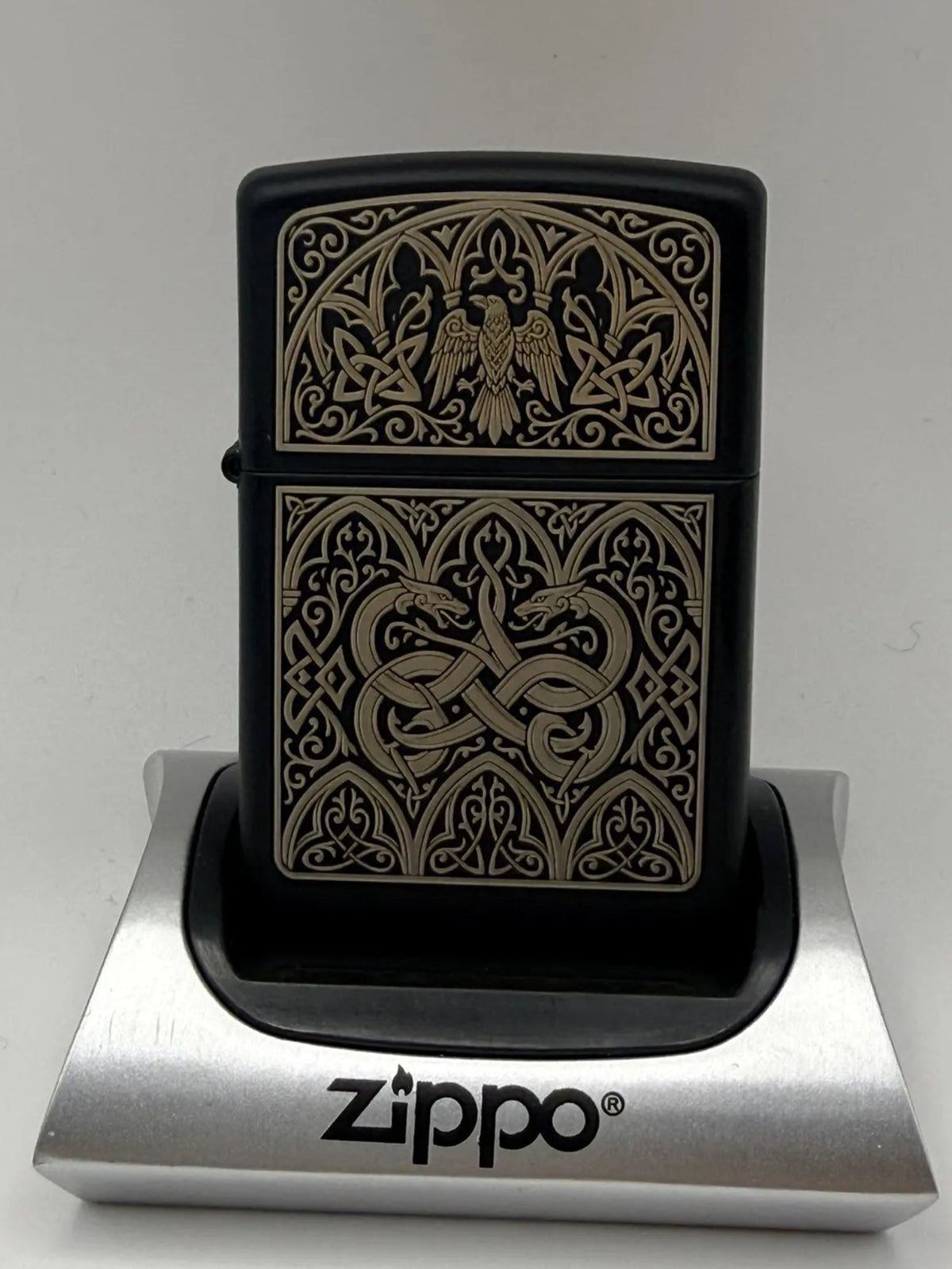 Viking Engraved Zippo Lighter