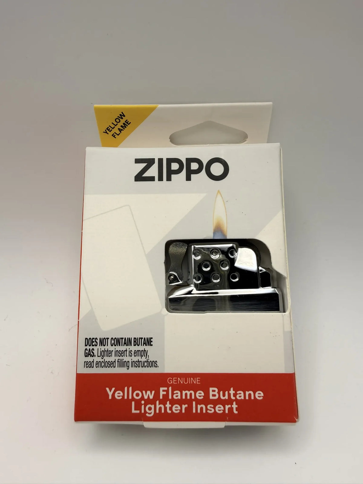 Zippo Butane Insert, Yellow Flame