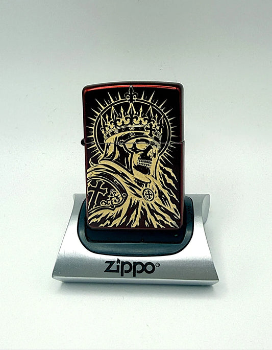 The Crimson Saint Zippo