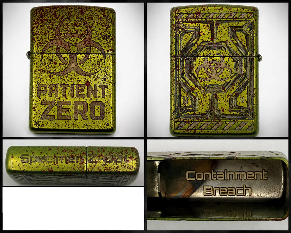 PATIENT ZERO — Limited Edition Custom Lighter