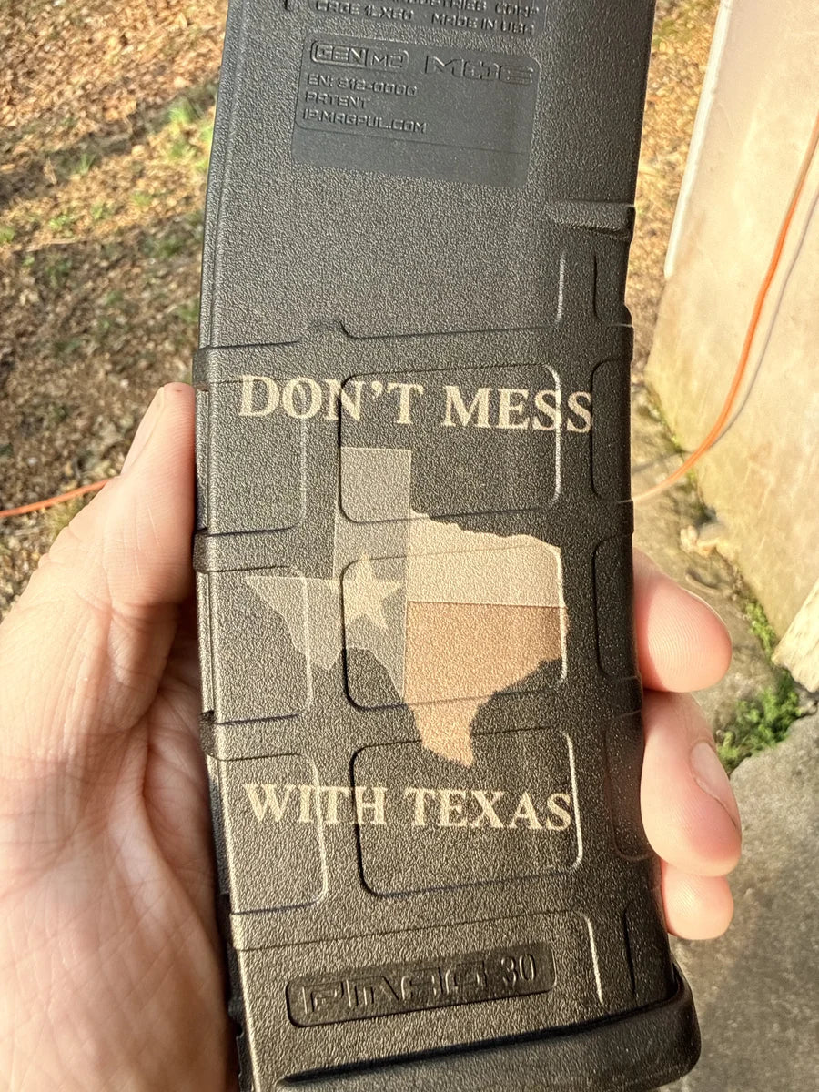 AR mag Don't mess with Texas
