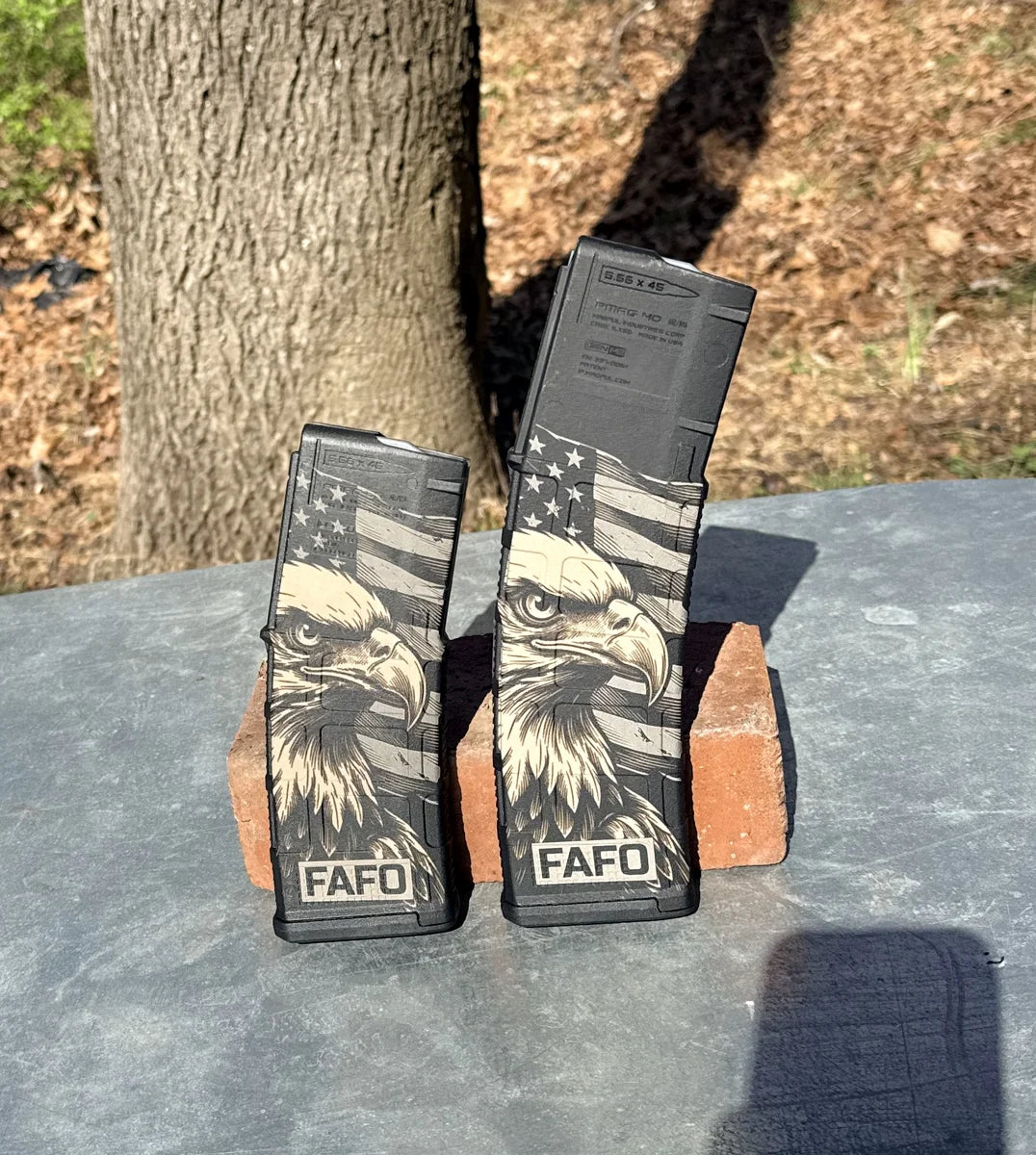 AR mag FAFO eagle pair