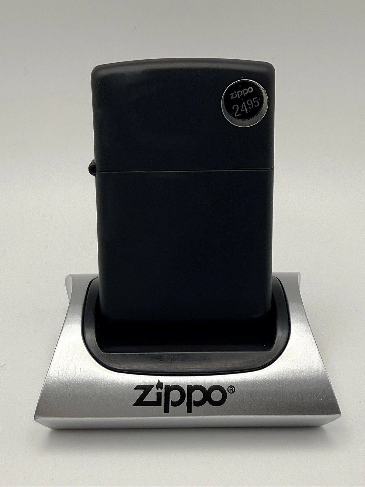 Zippos matte black