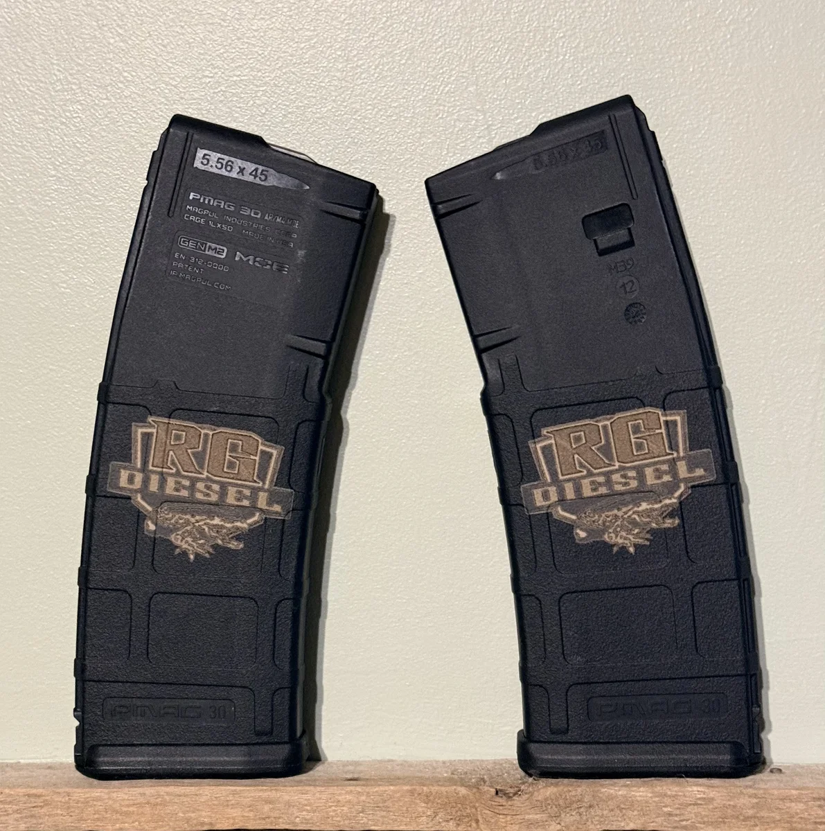 Ar Mag Custom Logo Example Rg Diesel — Apex Coatings & Engraving