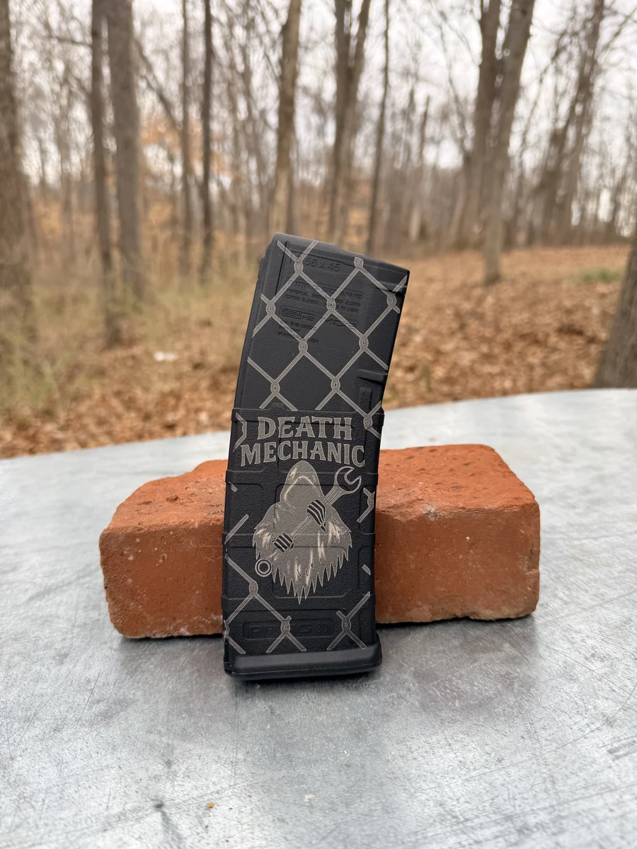 Ar Mag Death Mechanic — Apex Coatings & Engraving
