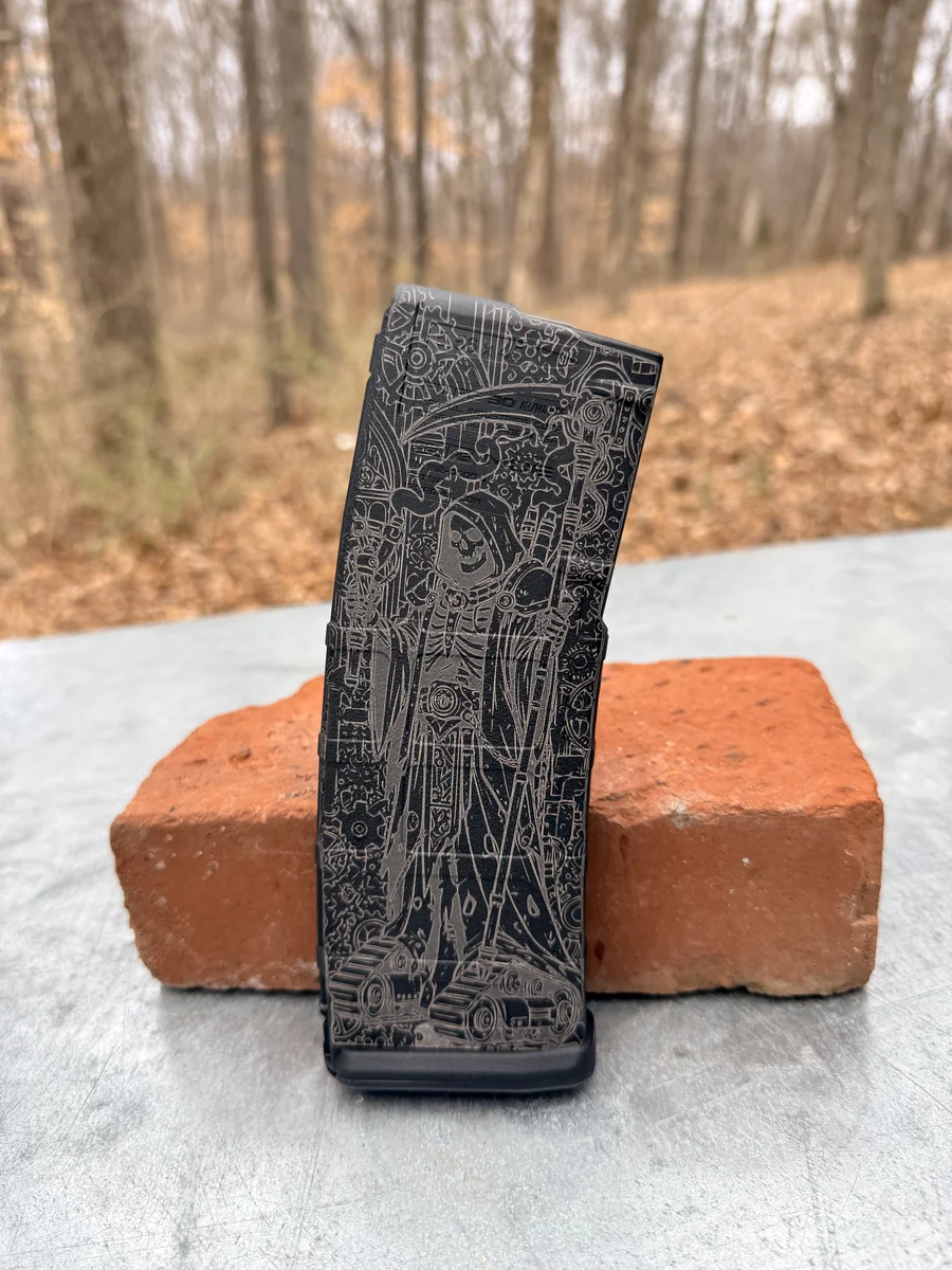 Ar Mag Death Mechanic — Apex Coatings & Engraving