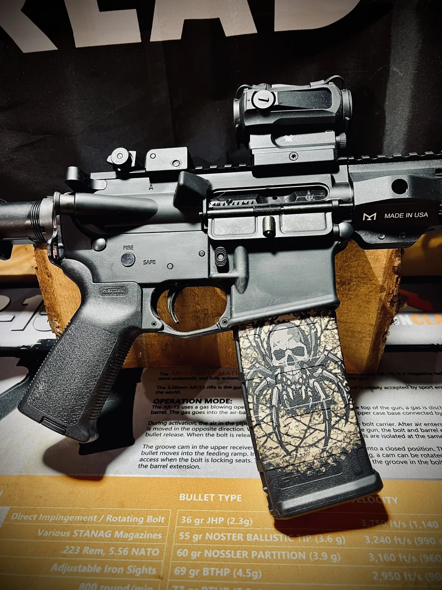 Ar Mag Skull Spider — Apex Coatings & Engraving