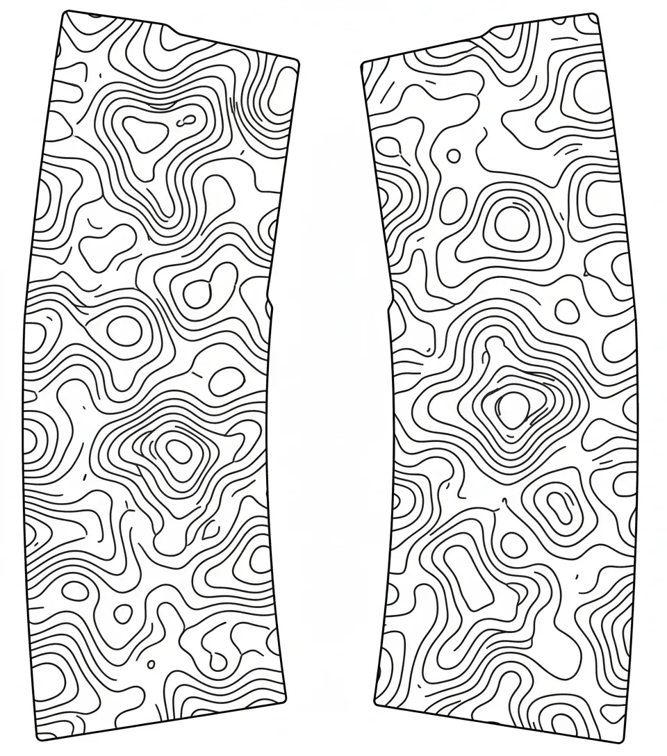 Custom PMAG Engraving — Topo Pattern — Apex Coatings & Engraving