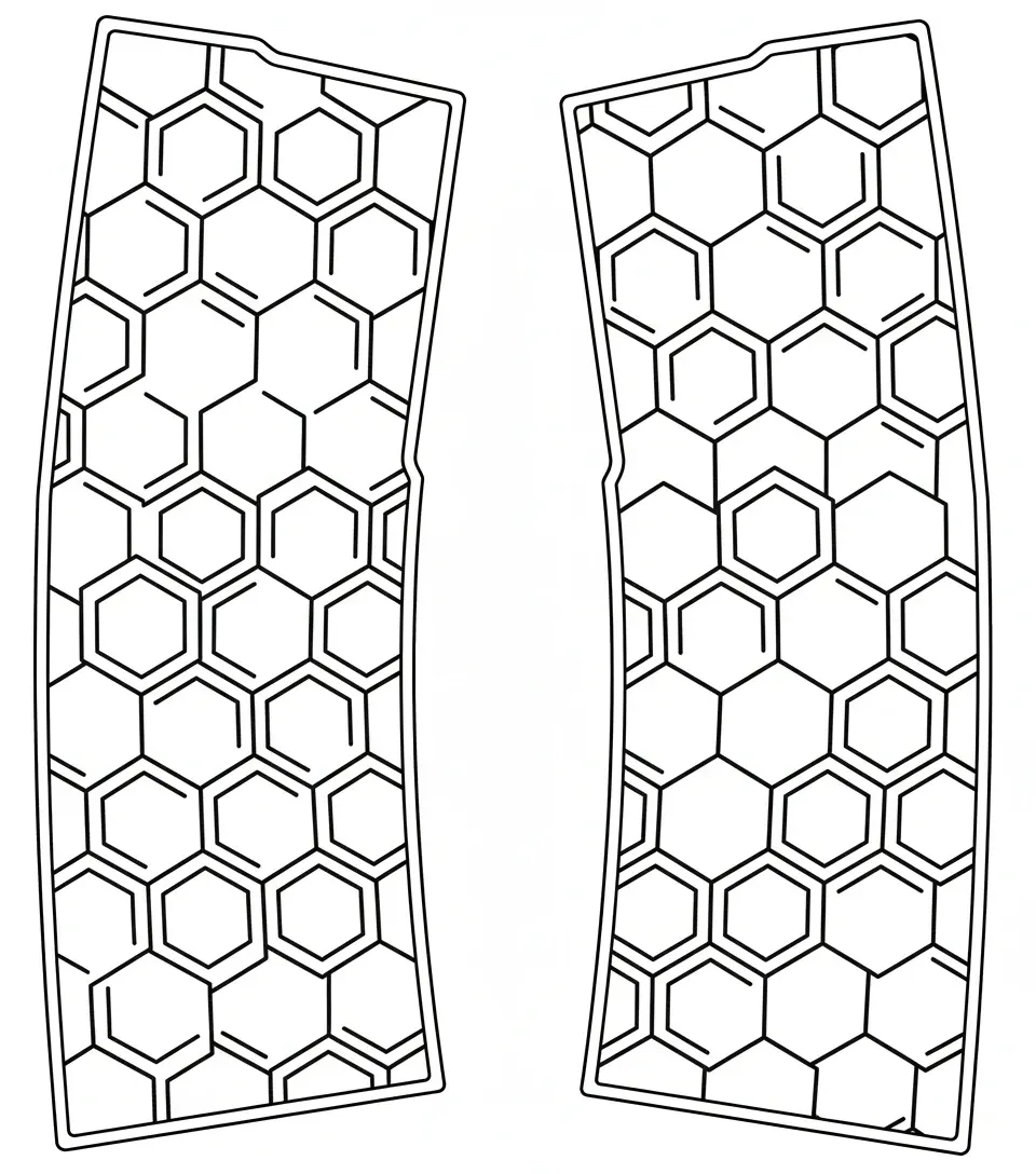 Custom PMAG Engraving — Hex Pattern — Apex Coatings & Engraving