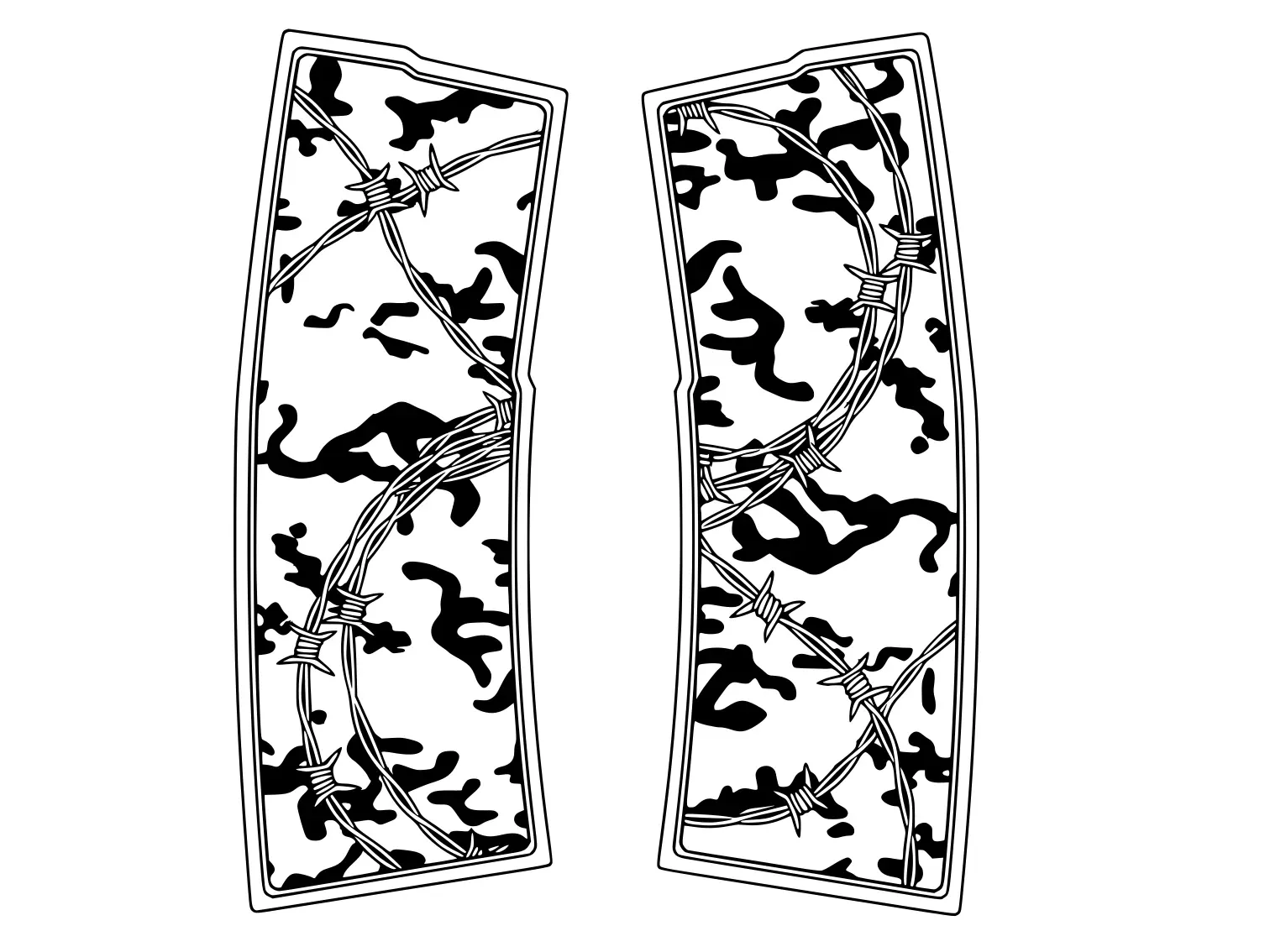 Custom PMAG Engraving — Design #25 — Apex Coatings & Engraving