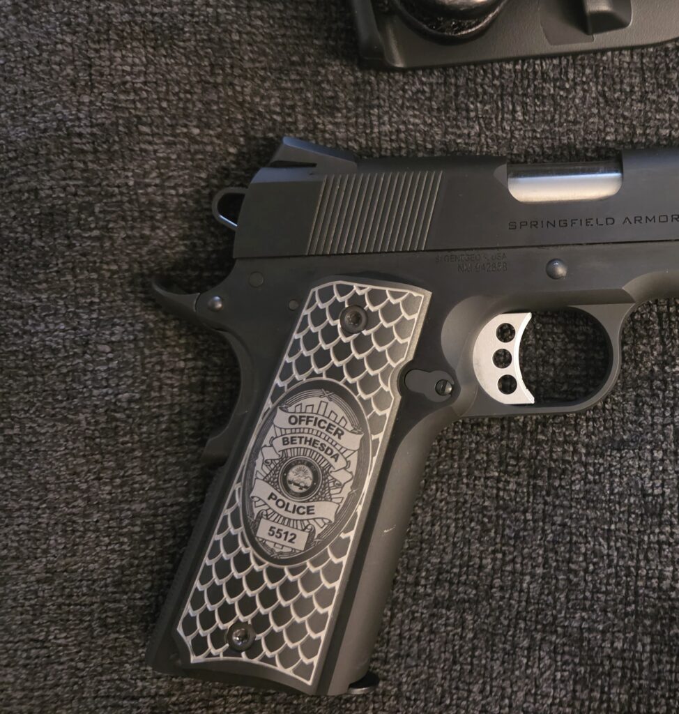 Custom 1911 Grips — Apex Coatings & Engraving