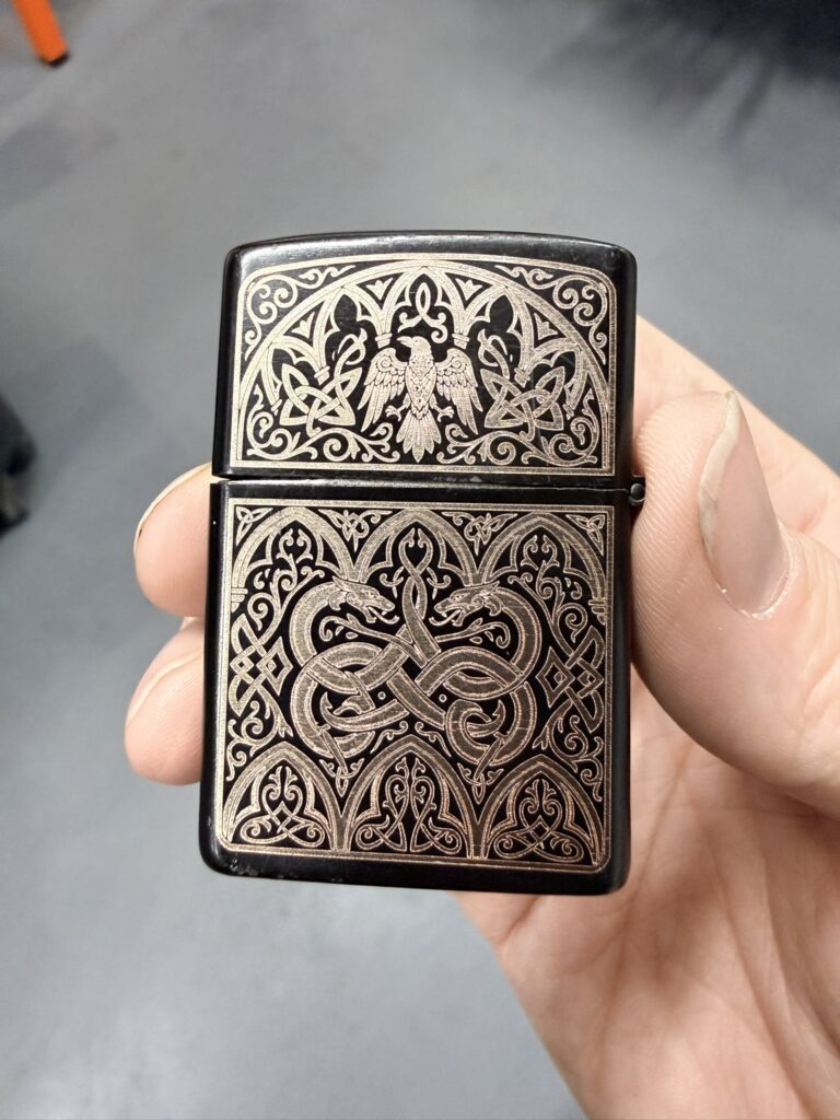 Zippo Lighter Engraving — Apex Coatings & Engraving