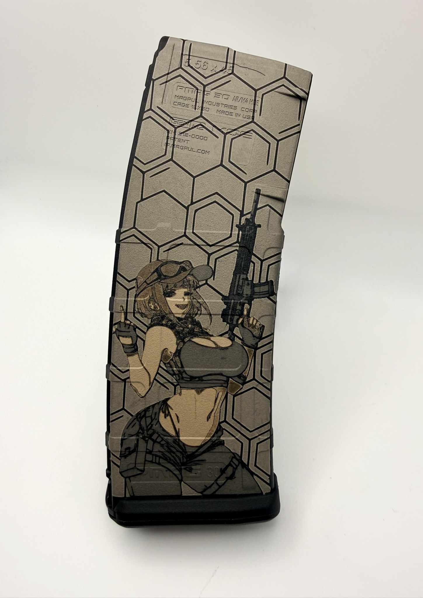 Custom PMAG Engraving — Sable — Apex Coatings & Engraving